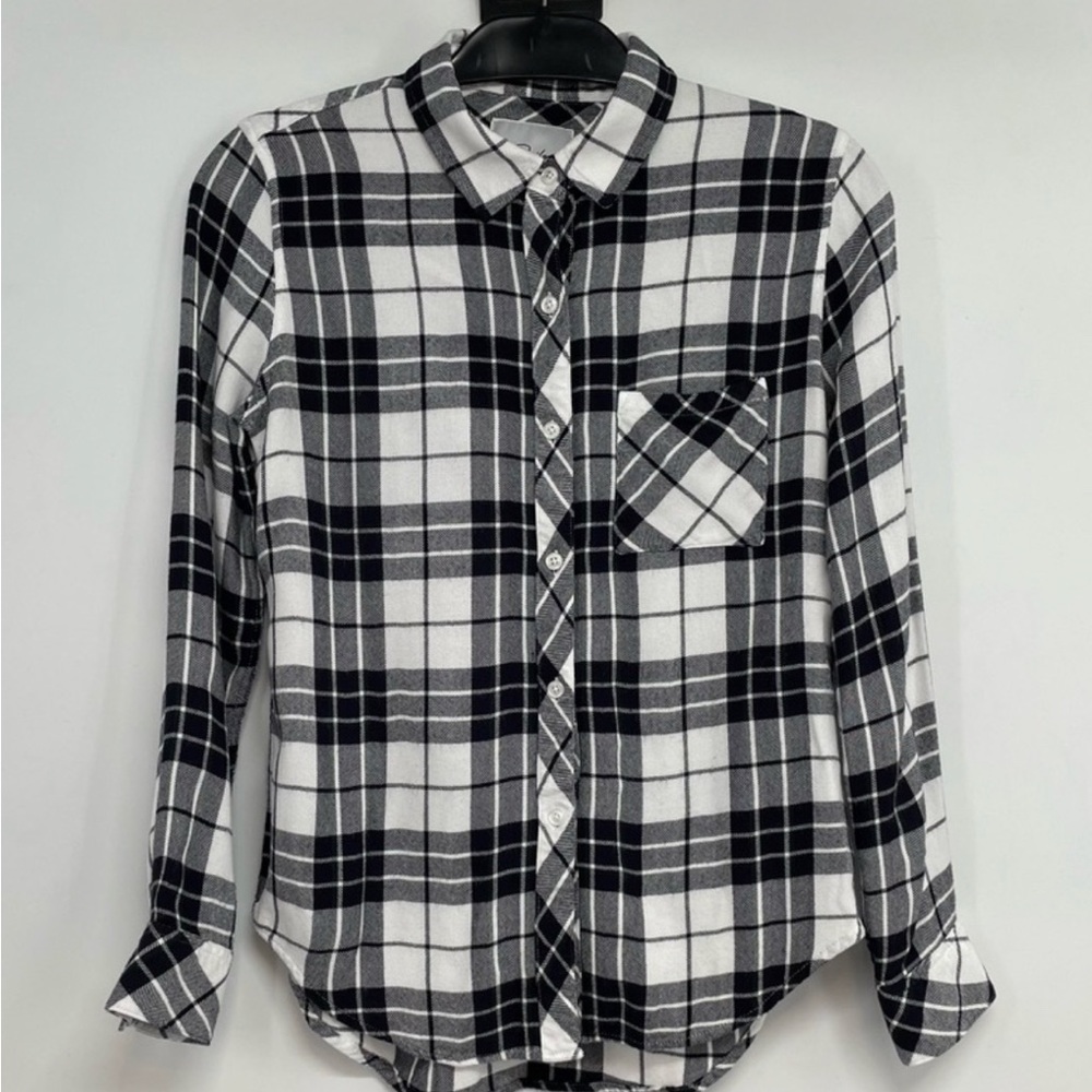 NWT Rails Hunter Snow White Flannel - Medium